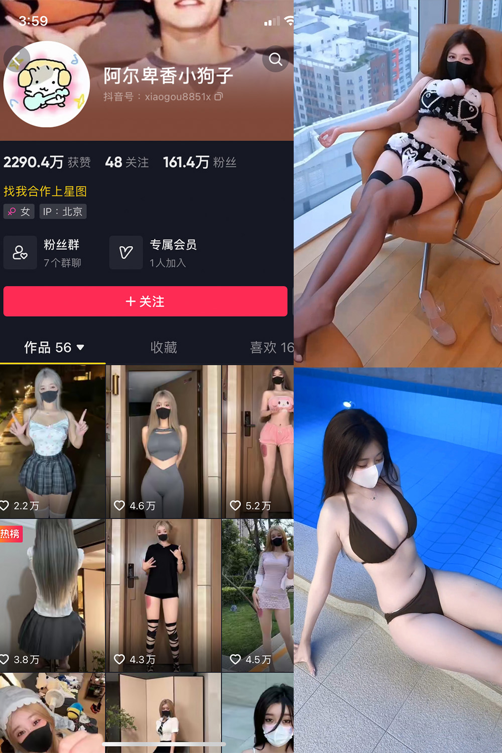 抖音 阿尔卑香小狗子 微密圈  NO.062期 【8V】最新至：2025.5.22-慕色阁